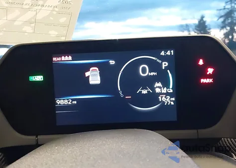 2025 Toyota Bz4X Nightshade из США, поврежденный, VIN JTMABACA3SA092050